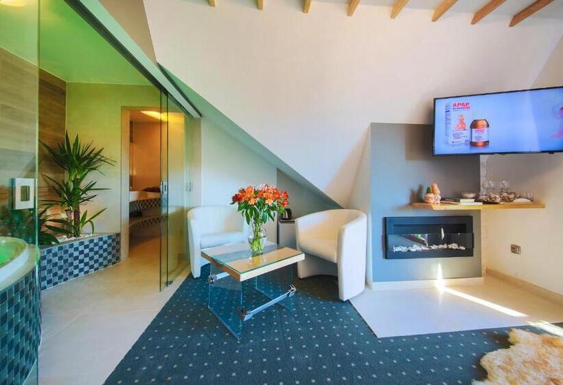 豪华房间带漩涡浴缸, Eco Villa Grand Karpatia Ski&spa