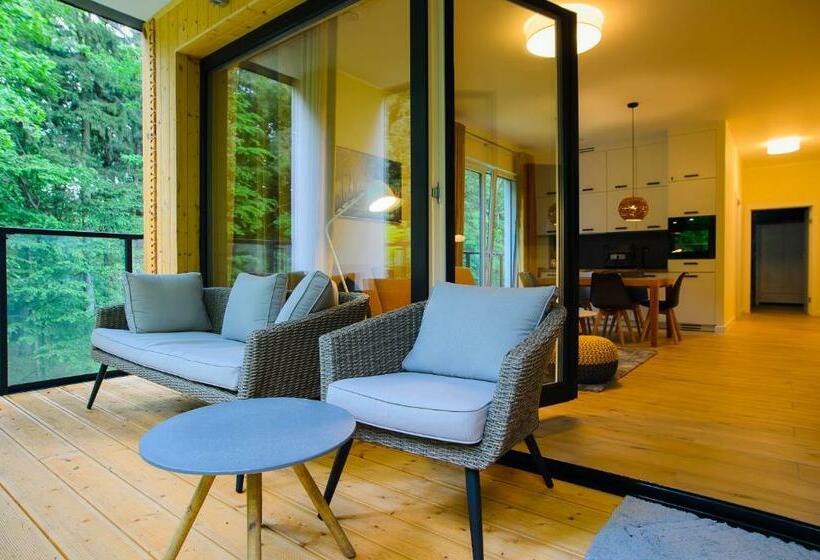 １ベッドルームアパートメント, Enklawa Białowieska Forest & Spa