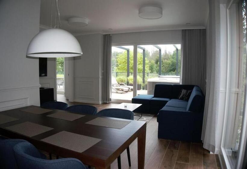 １ベッドルームのデラックスアパートメント, Enklawa Białowieska Forest & Spa