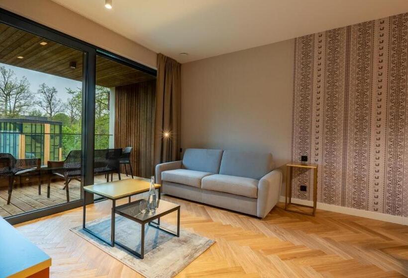 １ベッドルームのデラックスアパートメント, Enklawa Białowieska Forest & Spa