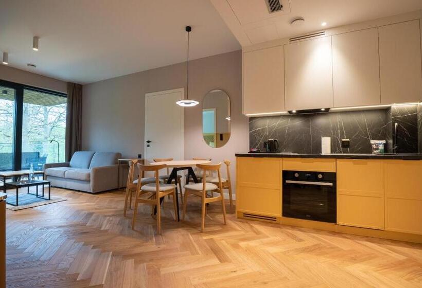 １ベッドルームアパートメント, Enklawa Białowieska Forest & Spa