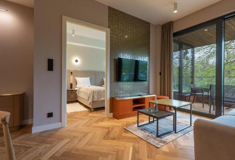 带1个卧室的公寓, Enklawa Białowieska Forest & Spa