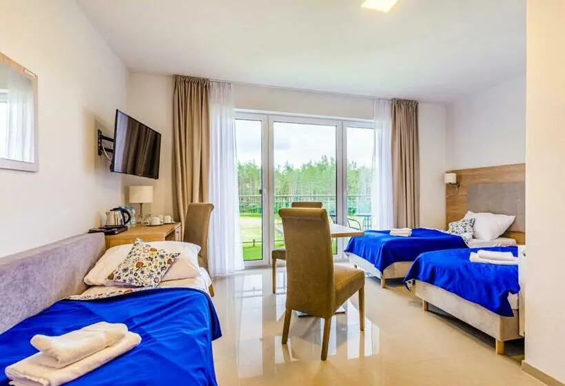 Deluxe Kolmen Hengen Huone, źródło Raduni