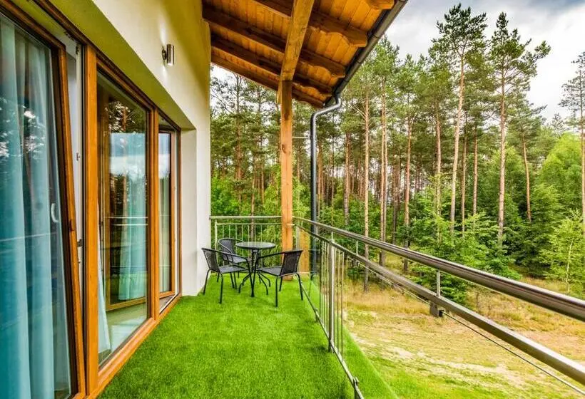 Deluxe-huone Parveke, źródło Raduni