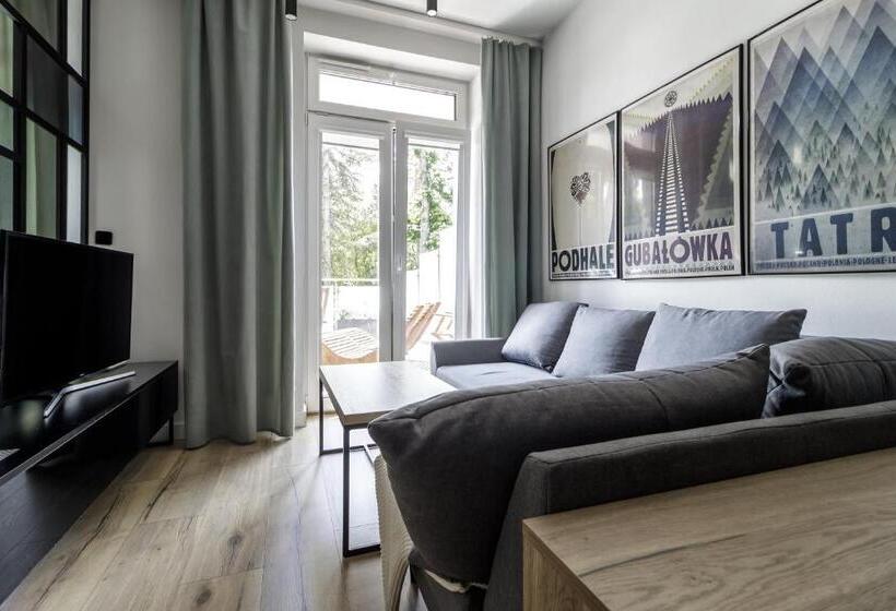 شقة غرفة واحدة ذات إطلالة, Mountain Apartments Jagiellońska Residence