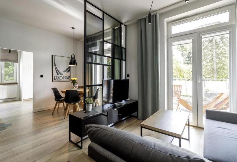 شقة غرفة واحدة ذات إطلالة, Mountain Apartments Jagiellońska Residence