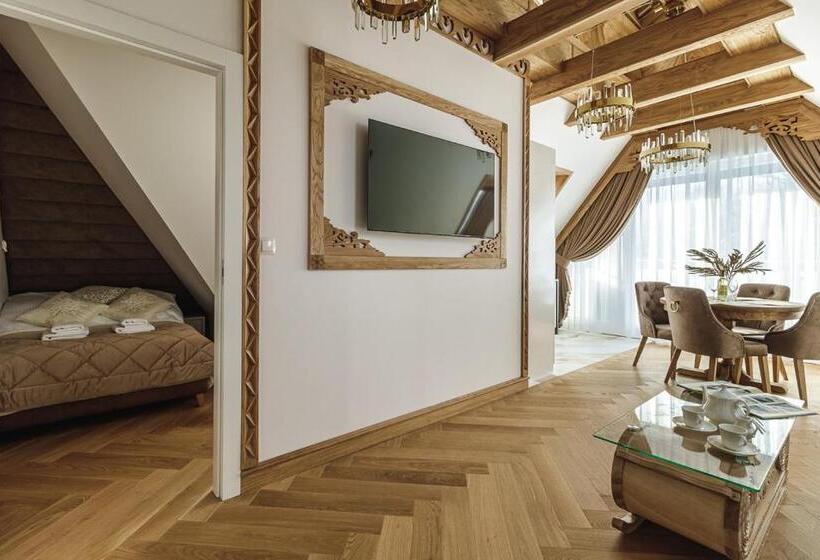 شقة ديلوكس غرفة نوم واحدة, Mountain Apartments Jagiellońska Residence