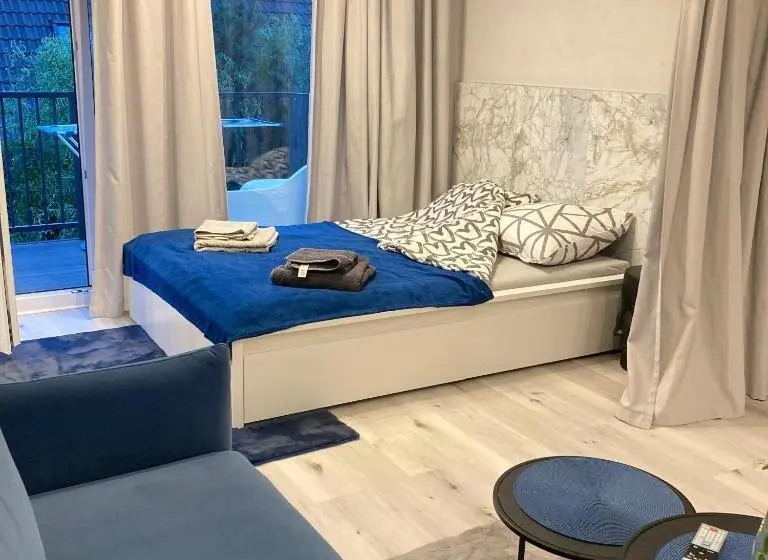 Huoneisto 1 Makuuhuone Parveke, Stylowe Apartamenty Plewiska