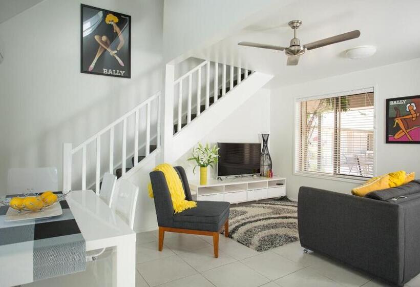 침실 1개 디럭스 아파트, Byron Central Apartments
