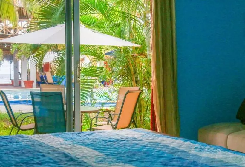اتاق استاندارد با چشمانداز استخر, Sabas Beach Resort