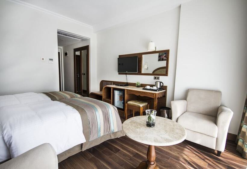 اتاق اساندارد با چشمانداز جانبی به دریا, Sea Star Marmaris Adults Only All Inclusive