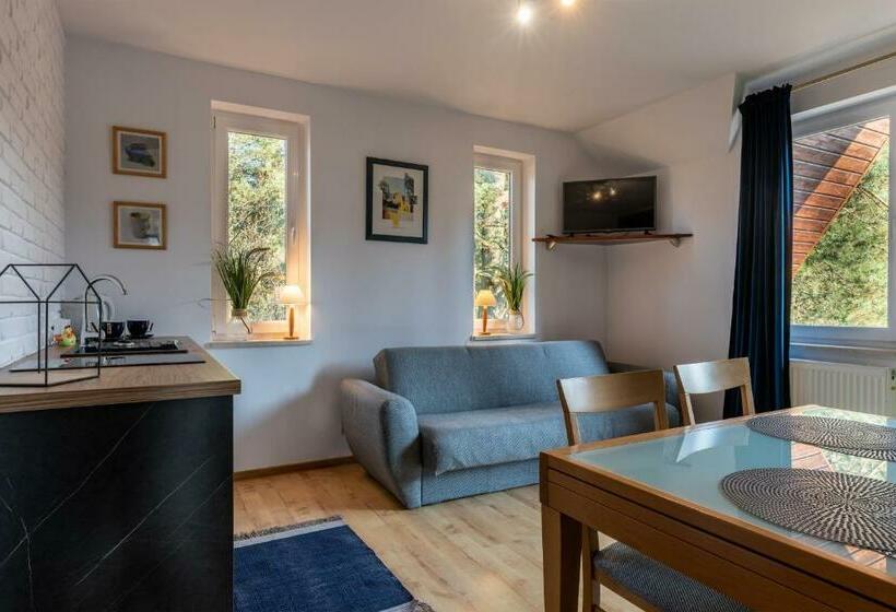 Студио Стандарт с Балконом, Willa Wiktoria W Rozewiu Parking W Cenie!