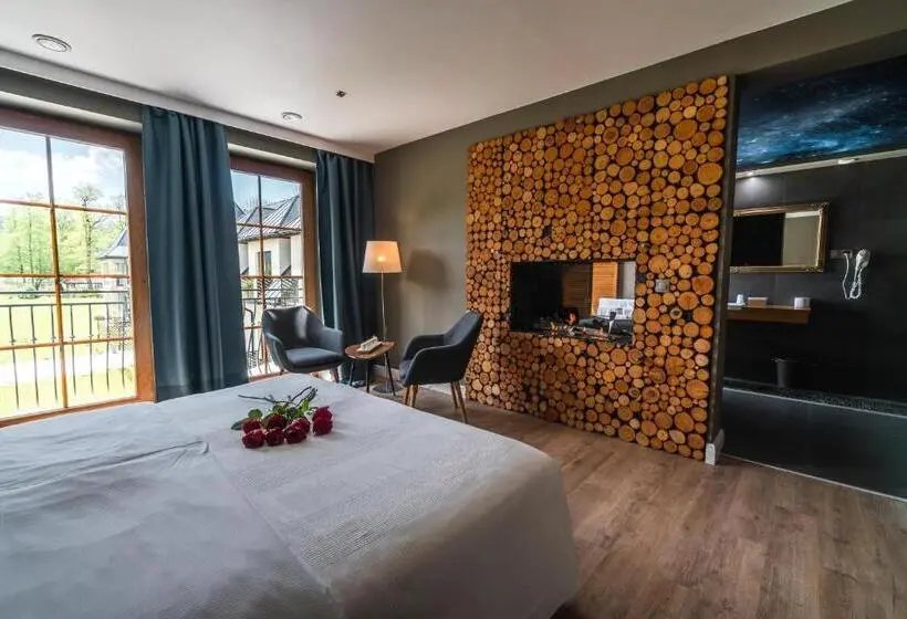 １ベッドルームのデラックスアパートメント, Caryńska Resort & Spa