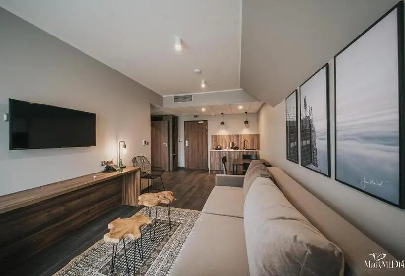 １ベッドルームアパートメント, Lake Hill Karkonosze Apartments