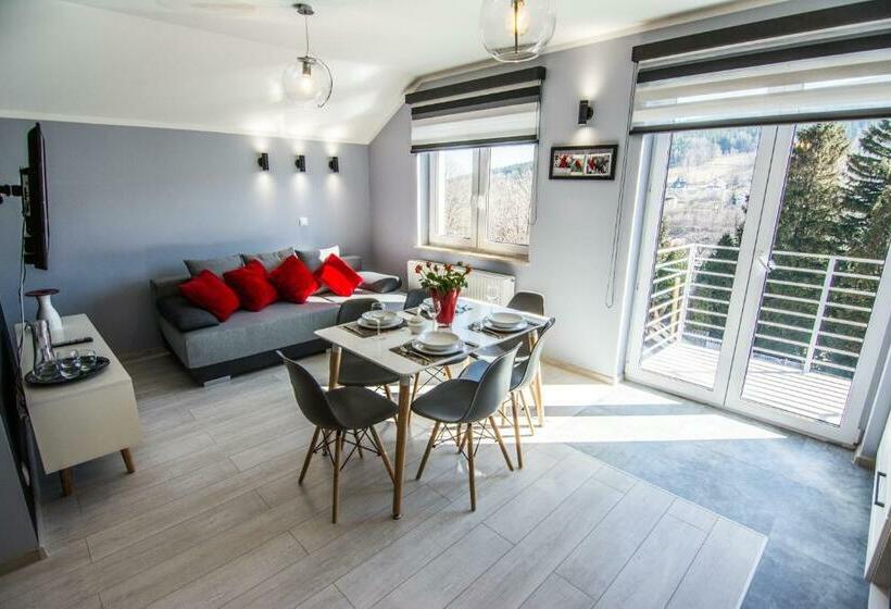 Apartamento 2 Dormitórios, Apartamenty Izerskie  Ul. Cicha 13de