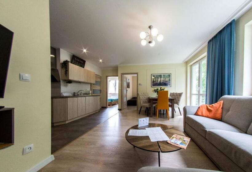 Apartamento 2 Dormitórios, Apartamenty Izerskie  Ul. Cicha 13de