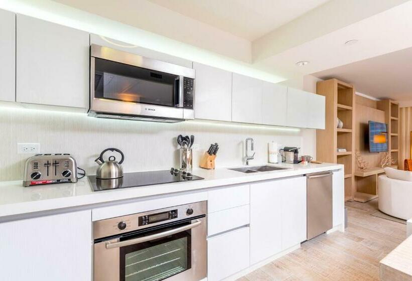 Апартаменты 1 Спальня, Oceanview Private Condo At 1 Hotel & Homes 906