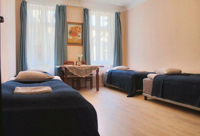 חדר סטנדרטי לארבעה עם חדר אמבטיה משותף, Bielski Lawendowa Rooms