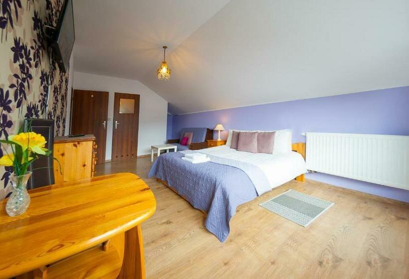 اتاق استاندارد چهارنفره با بالکن, Willa Zacisze