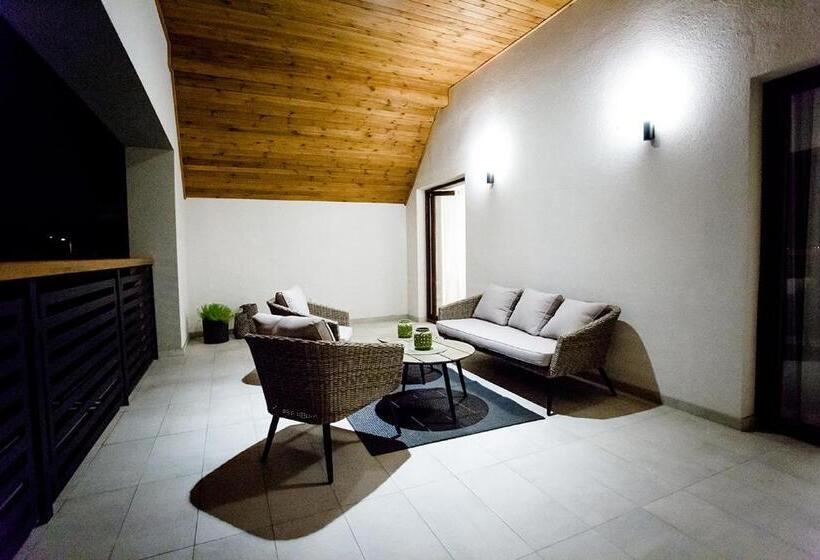 テラス付き１ベッドルームアパートメント, Bulwary Biznes