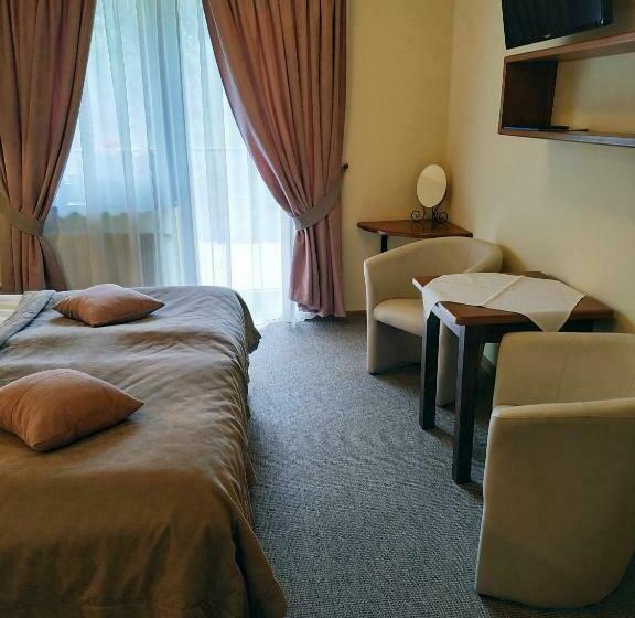 غرفة قياسية مزوَّدة بتراس, Pensjonat Rehabilitacyjno Rekreacyjny Zagórzanka