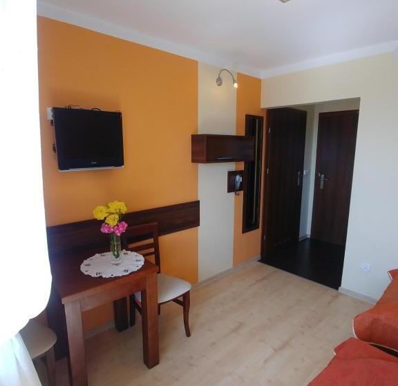 غرفة ديلوكس مزودة بشرفة, Pensjonat Willa Szarotka