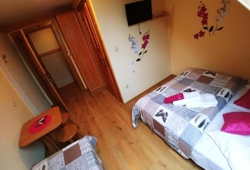 带2个双人床的标准工作室, U Hani W Pobliżu Gorący Potok I Termy