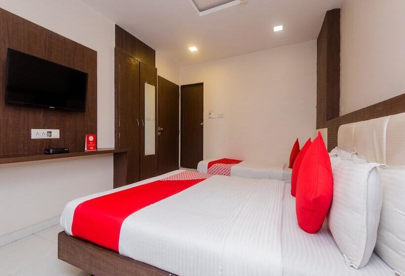 디럭스 룸, O Alfa Grand Near Chhatrapati Shivaji International Airport