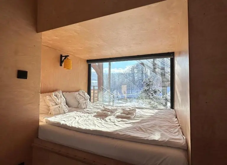 １ベッドルームアパートメント, Apartamenty Szuflandia Z Sauną, Jacuzzi, Przy Stoku Narciarskim