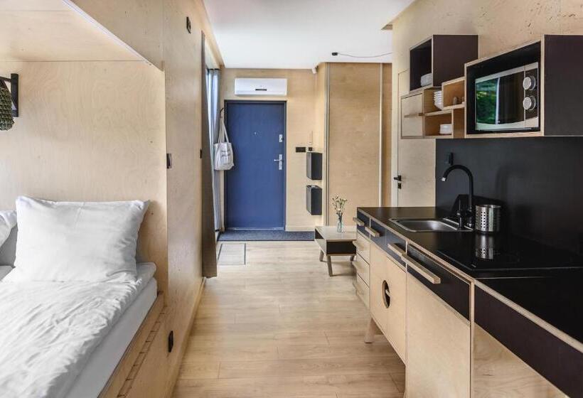 آپارتمان 1 خوابه با تراس, Apartamenty Szuflandia Z Sauną, Jacuzzi, Przy Stoku Narciarskim