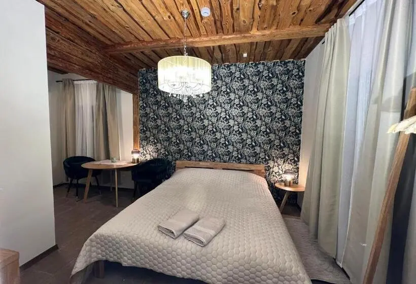 اتاق لوکس با تخت بزرگ, Karlova Manor Apartments