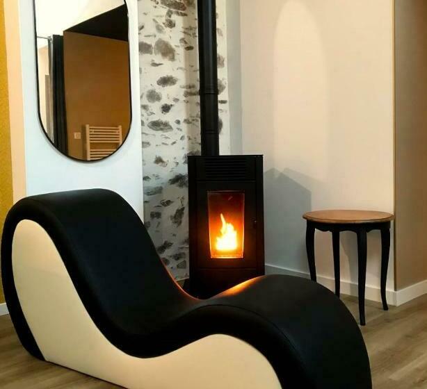 Стандартный Номер Кровать Кинг, La Passionnante Gîte Avec Spa Privatif