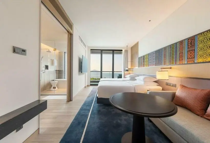 オーシャンビューのプレミアムルーム。, Hyatt Regency Sanya Tianli Bay
