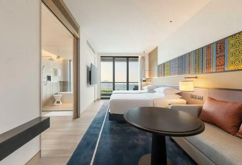 オーシャンビューのプレミアムルーム。, Hyatt Regency Sanya Tianli Bay