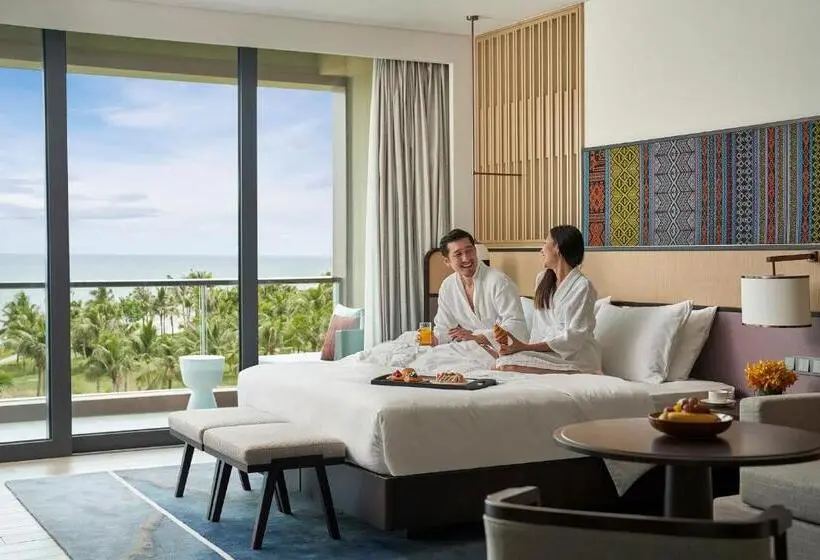 キングサイズベッドのデラックスルーム, Hyatt Regency Sanya Tianli Bay