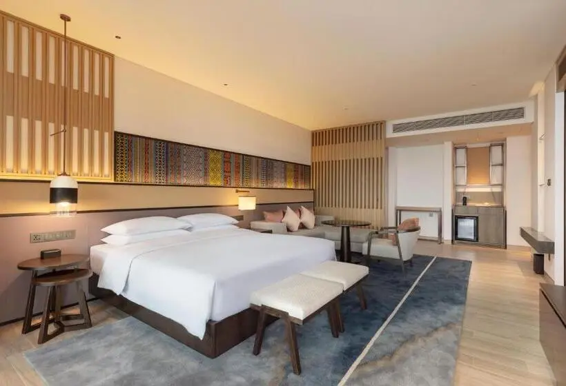 キングサイズベッドのデラックスルーム, Hyatt Regency Sanya Tianli Bay