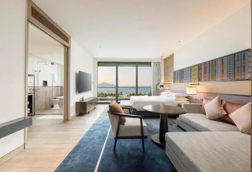 キングサイズベッドのデラックスルーム, Hyatt Regency Sanya Tianli Bay