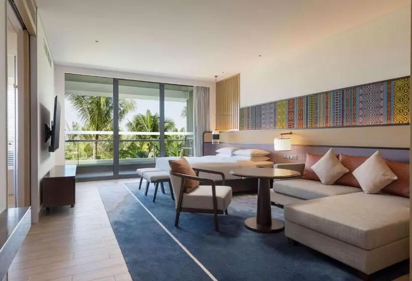 キングサイズベッドのデラックスルーム, Hyatt Regency Sanya Tianli Bay