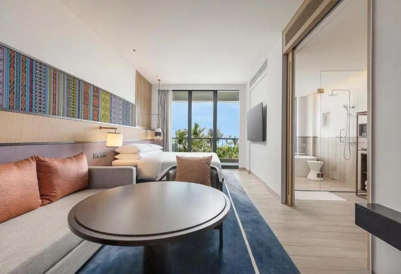 キングサイズベッドのスタンダードルーム, Hyatt Regency Sanya Tianli Bay