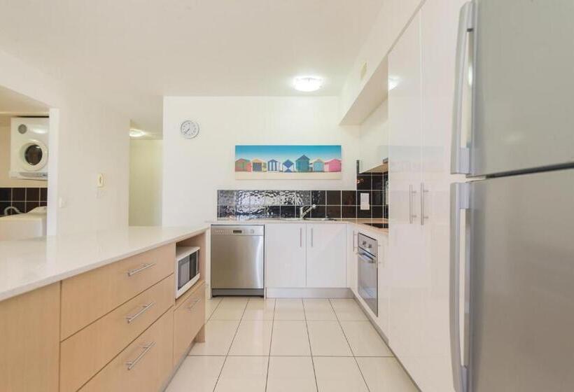 Апартаменты 3 Спальни Вид на Море, Beaches On Lammermoor Apartments