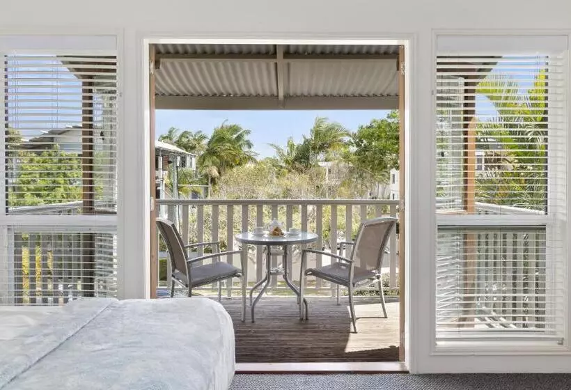 バルコニー付２ベッドルームアパートメント, Noosa Outrigger Beach Resort
