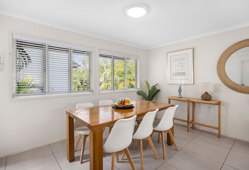 带3个卧室的公寓, Noosa Outrigger Beach Resort