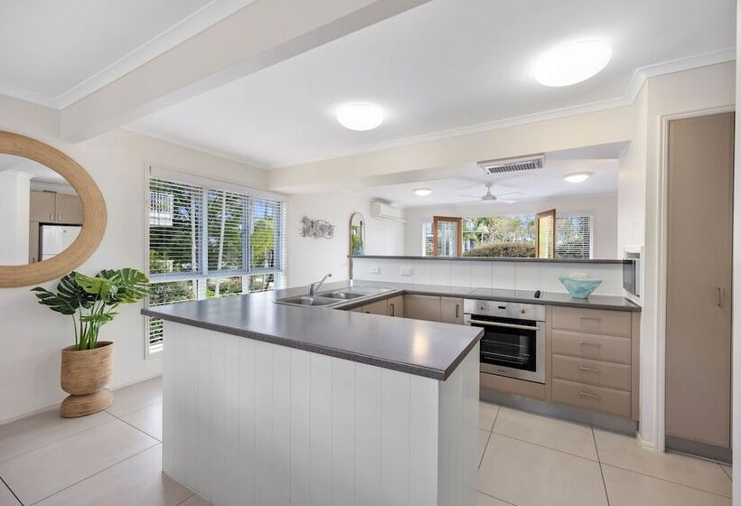 带3个卧室的公寓, Noosa Outrigger Beach Resort