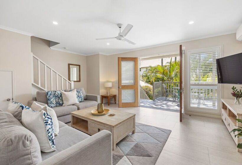 带1个卧室的行政公寓, Noosa Outrigger Beach Resort