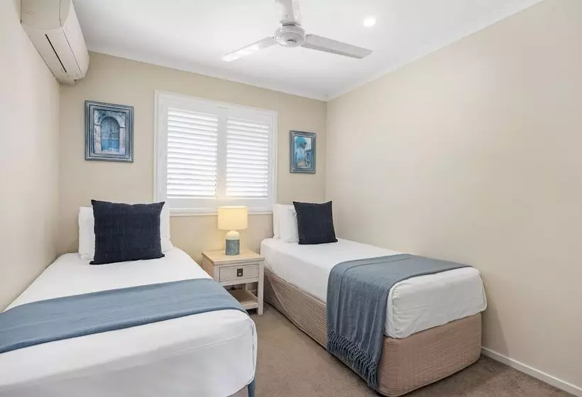 ２ベッドルームのエクゼクティブアパートメント, Noosa Outrigger Beach Resort