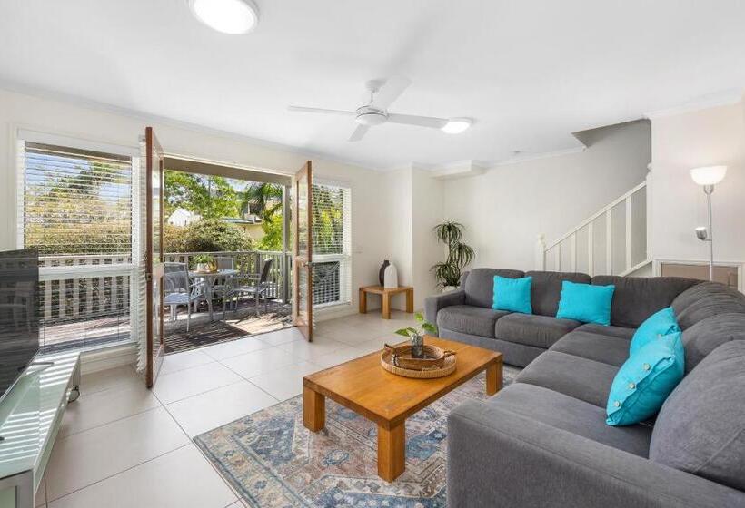 침실 3개 아파트, Noosa Outrigger Beach Resort