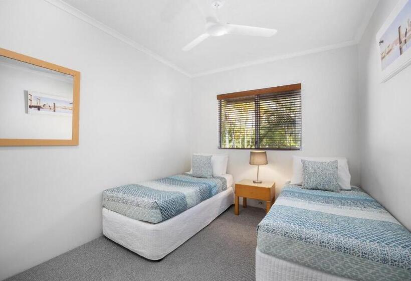 带3个卧室的豪华公寓, Noosa Outrigger Beach Resort