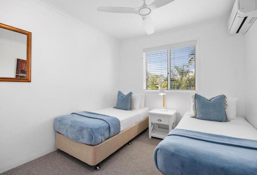 带4个卧室的公寓, Noosa Outrigger Beach Resort