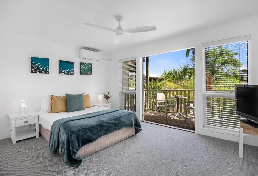 침실 4개 아파트, Noosa Outrigger Beach Resort