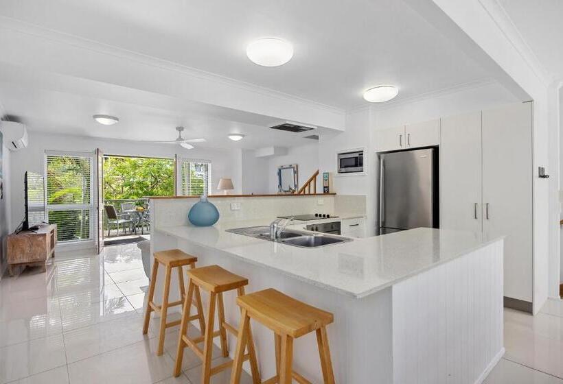 带4个卧室的公寓, Noosa Outrigger Beach Resort